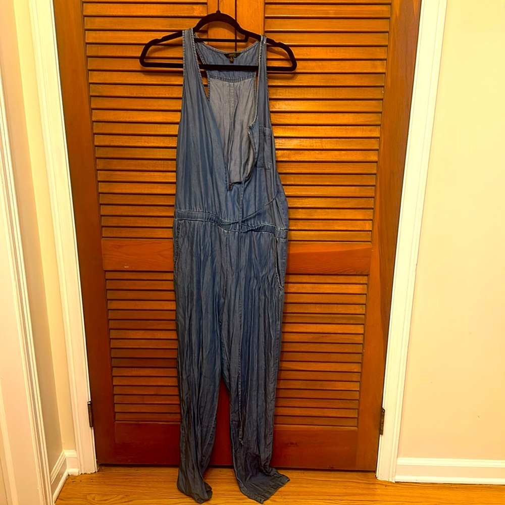Chambray jumpsuit